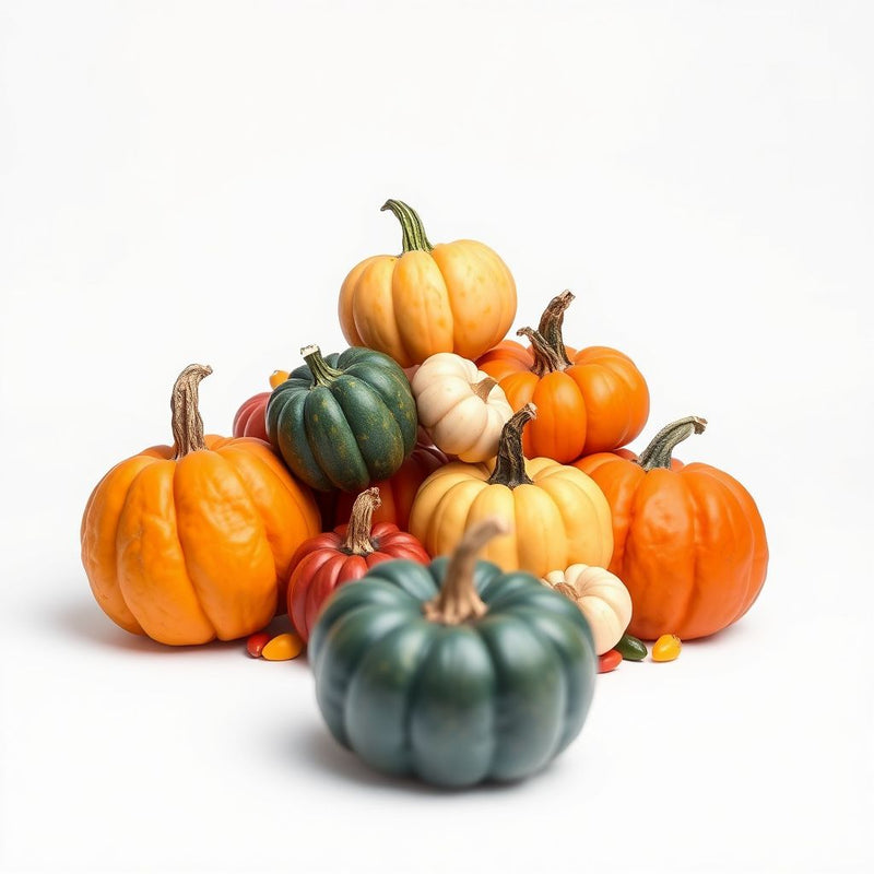 Multi-Colored Pumpkin Seeds for Planting - Vibrant Variety