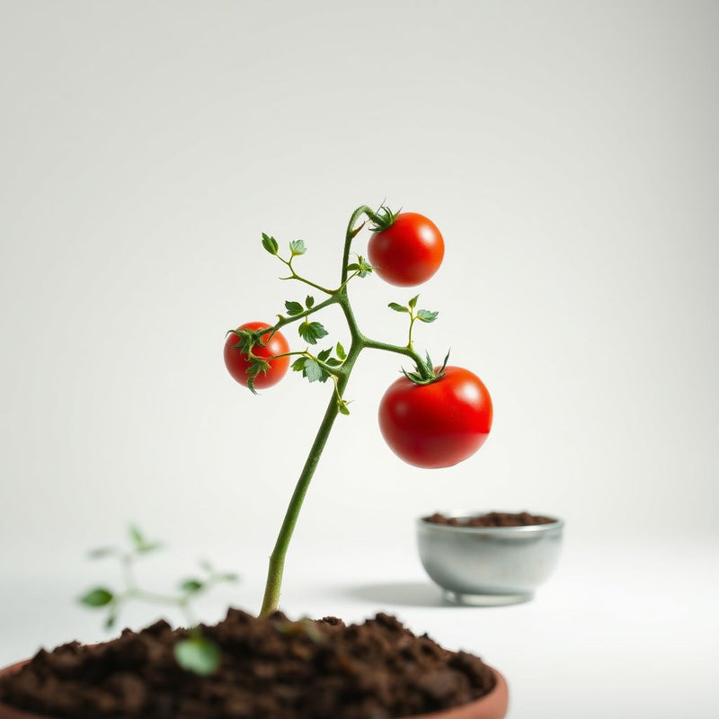 Red Bonsai Tomato Planting Seeds for Home Gardens