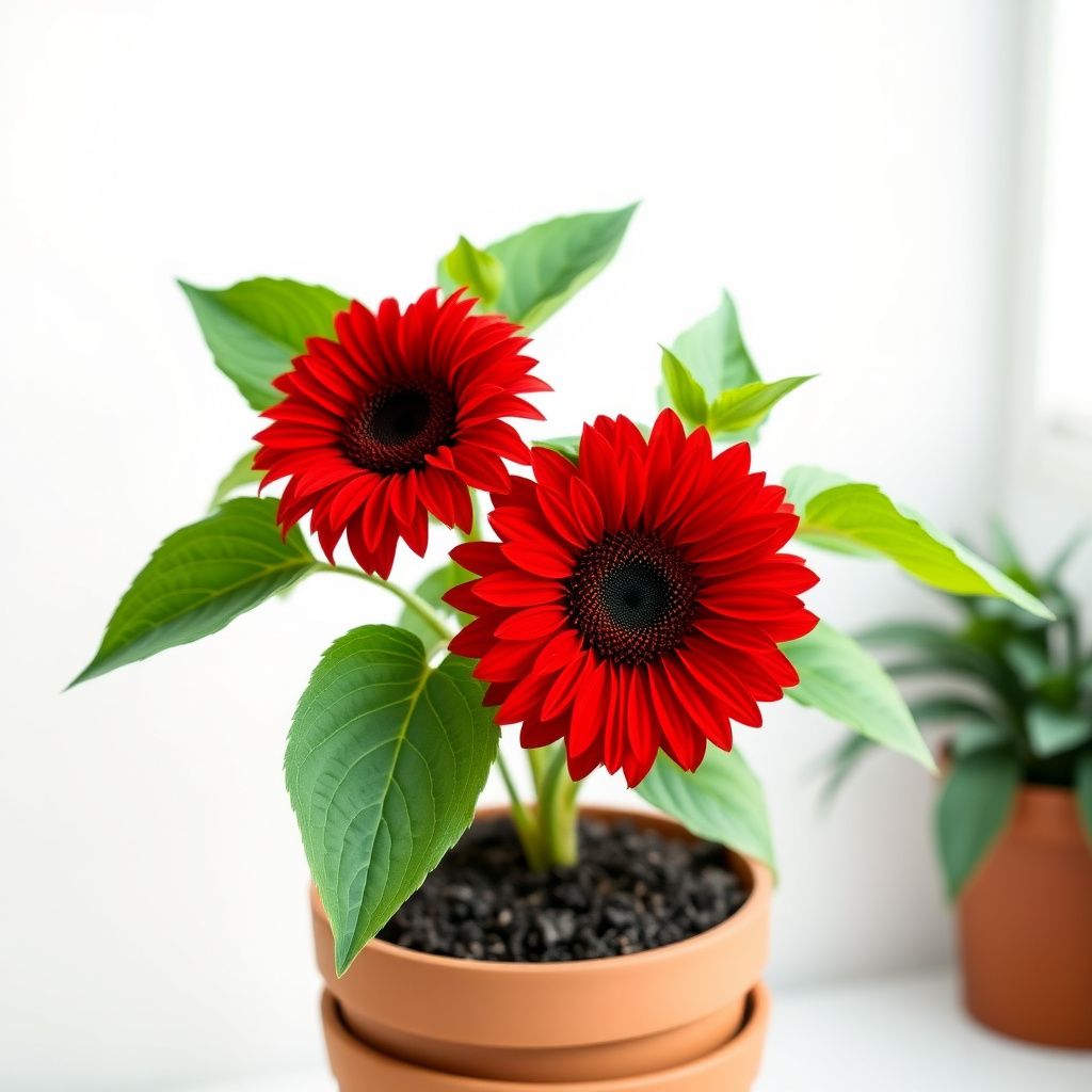 Red Mexican Sunflower Seeds for Bold Red Blooms