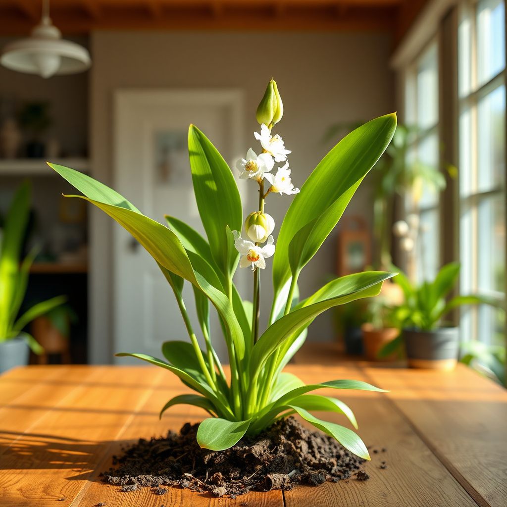 Aigrette Orchid Flower seeds for Planting - Compact Growth, Heirloom & GMO Free Seeds for Home Garden
