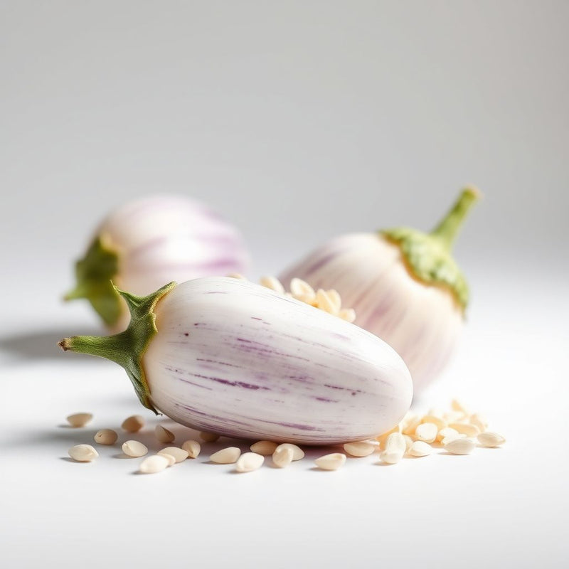 White Eggplant Seeds for Planting  Seed for Flavorful Vegetables in Your Home Garden