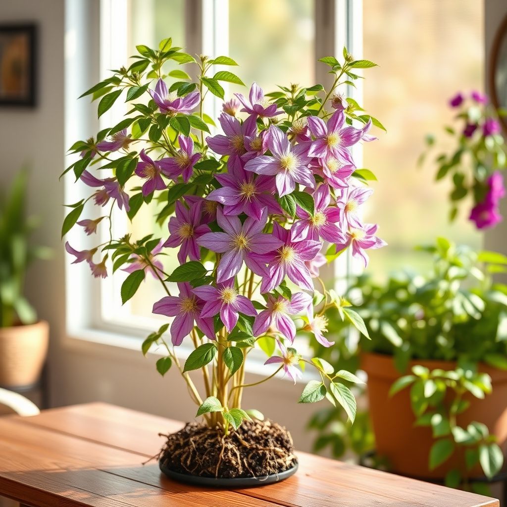 Mixed Clematis Flower Seeds for Planting - Enhance Your Garden's Vertical Beauty