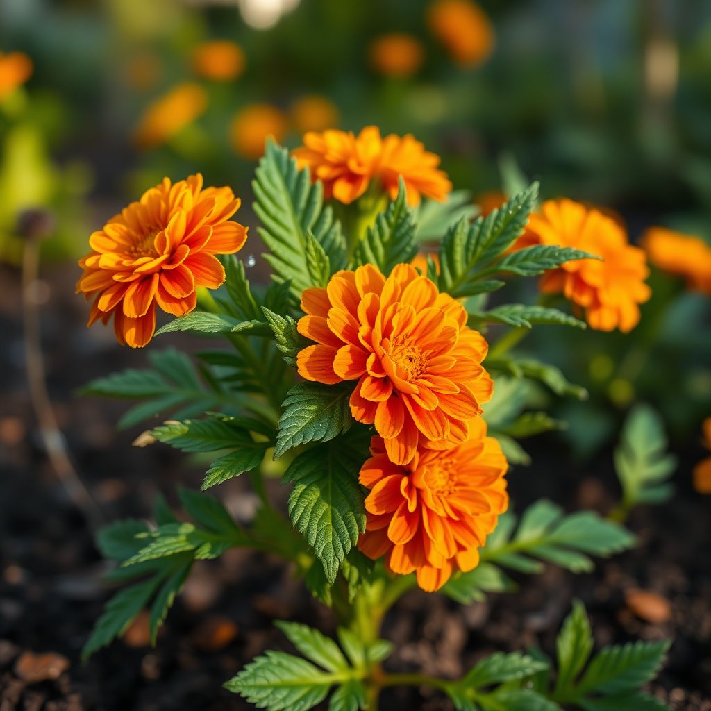 Marigold Marietta Flower seeds for Planting Vibrant Colors Heirloom & GMO Free Seeds for Home Garden 
 
 Sale