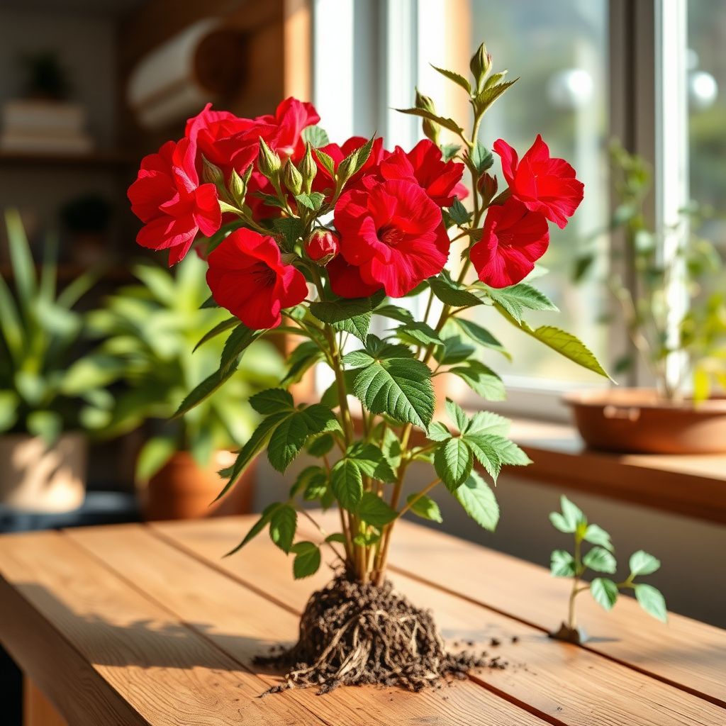 Rugosa Rose Red Flower Seeds for Planting  Vibrant Blooms for Your Garden
