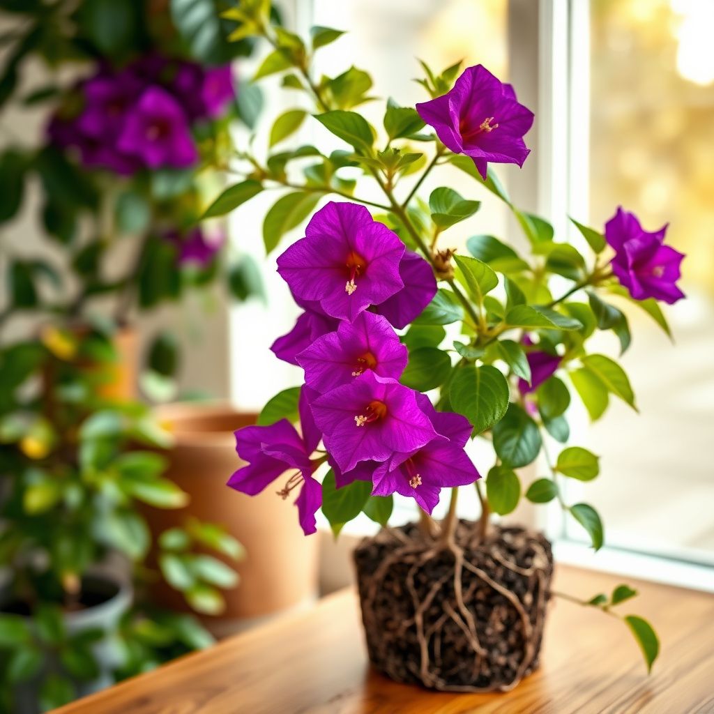 Bougainvillea Flower Seeds for Planting  Dark Violet, Stunning Garden Climber