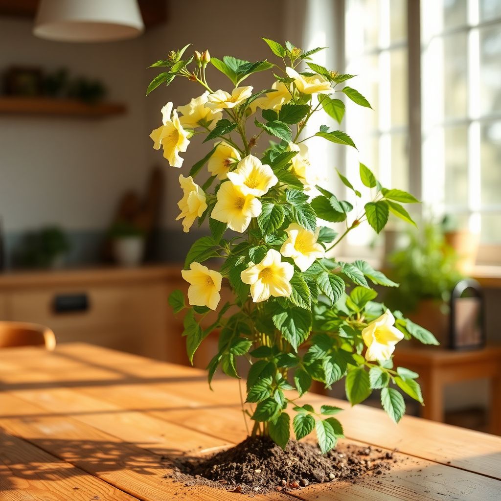 Yellow White Climbing Rose Flower seeds for Planting - Wildflower Mix, Heirloom & GMO Free Seeds for Home Garden