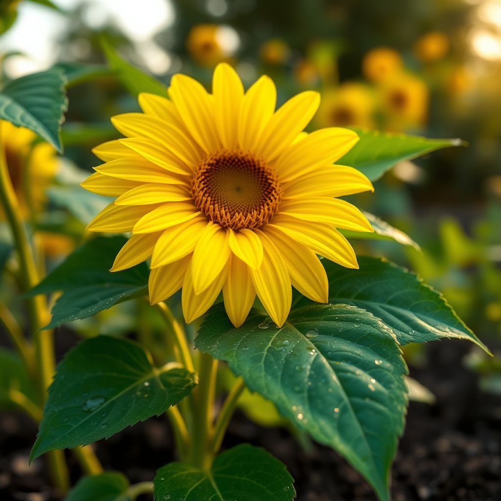 Yellow Bear SunFlower seeds for Planting - Fragrant Blossoms, Heirloom & GMO Free Seeds for Home Garden