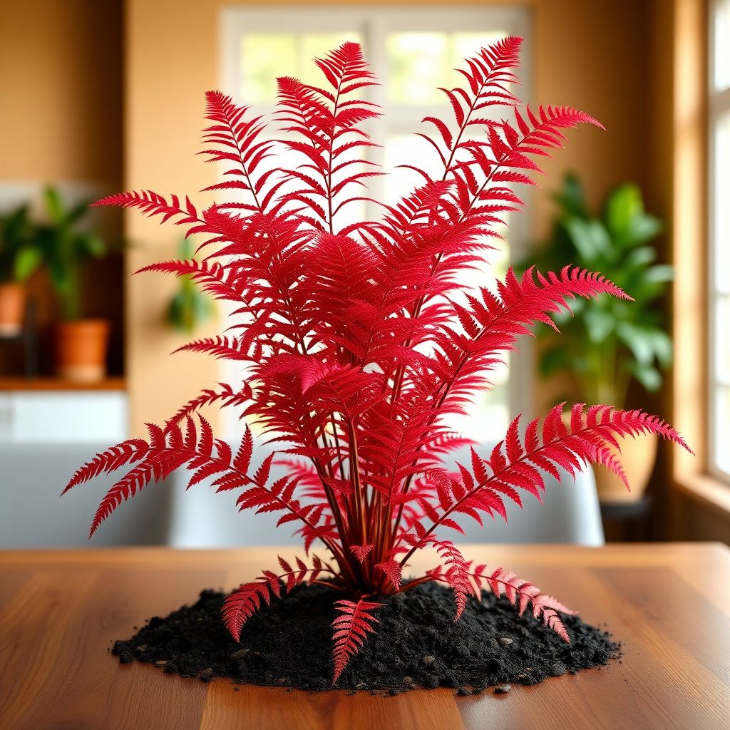 Red Fern for Planting Drought Tolerant Heirloom & GMO Free Seeds for Home Garden
 
 Sale