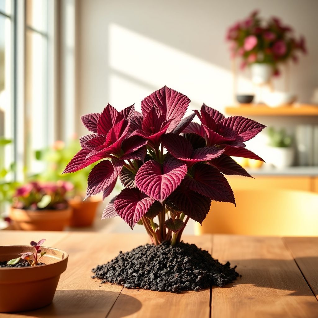 Deep Purple Dragon Coleus Seeds Flower seeds for Planting Colorful Display Heirloom & GMO Free Seeds for Home Garden