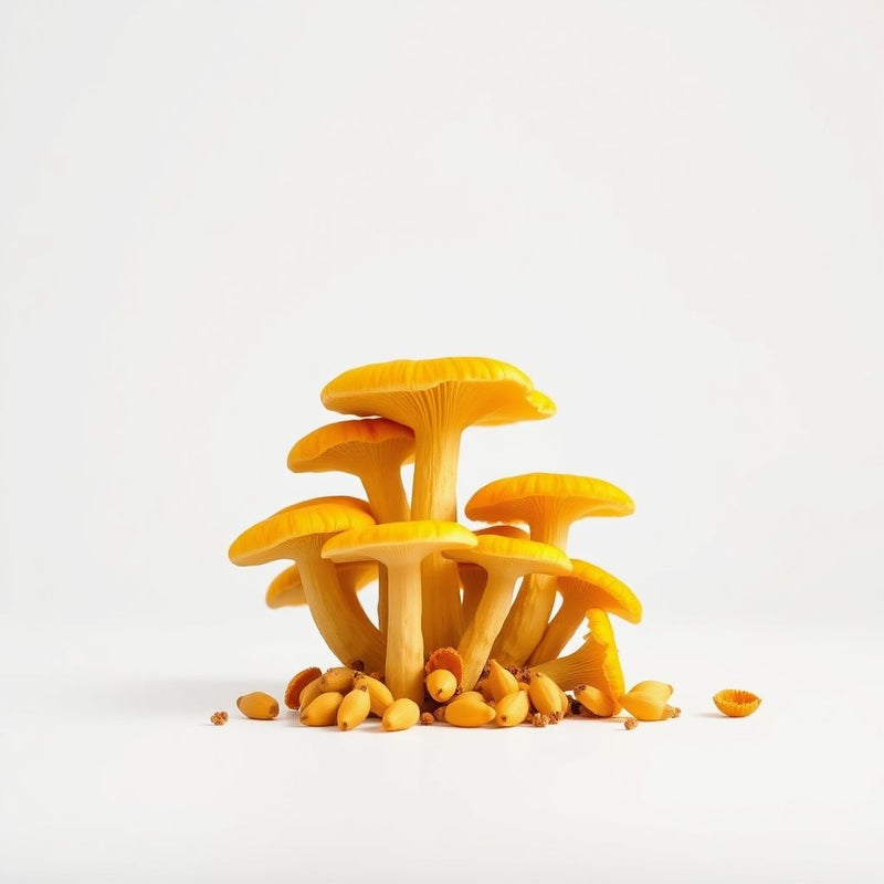 Yellow Chanterelle Mushroom Seeds for Planting