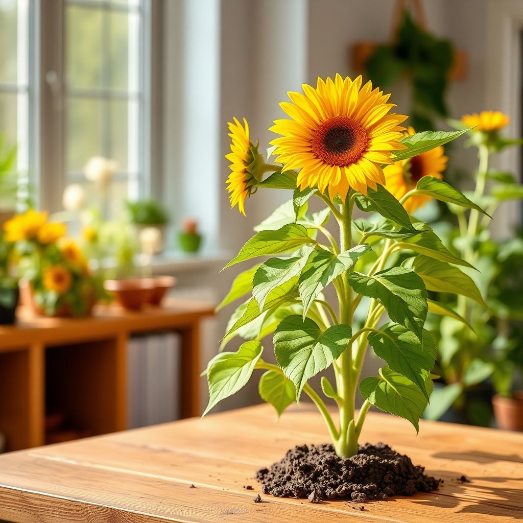 Sunflower Velvet Queen Seeds Helianthus Annuus for Planting Summer Garden Beds