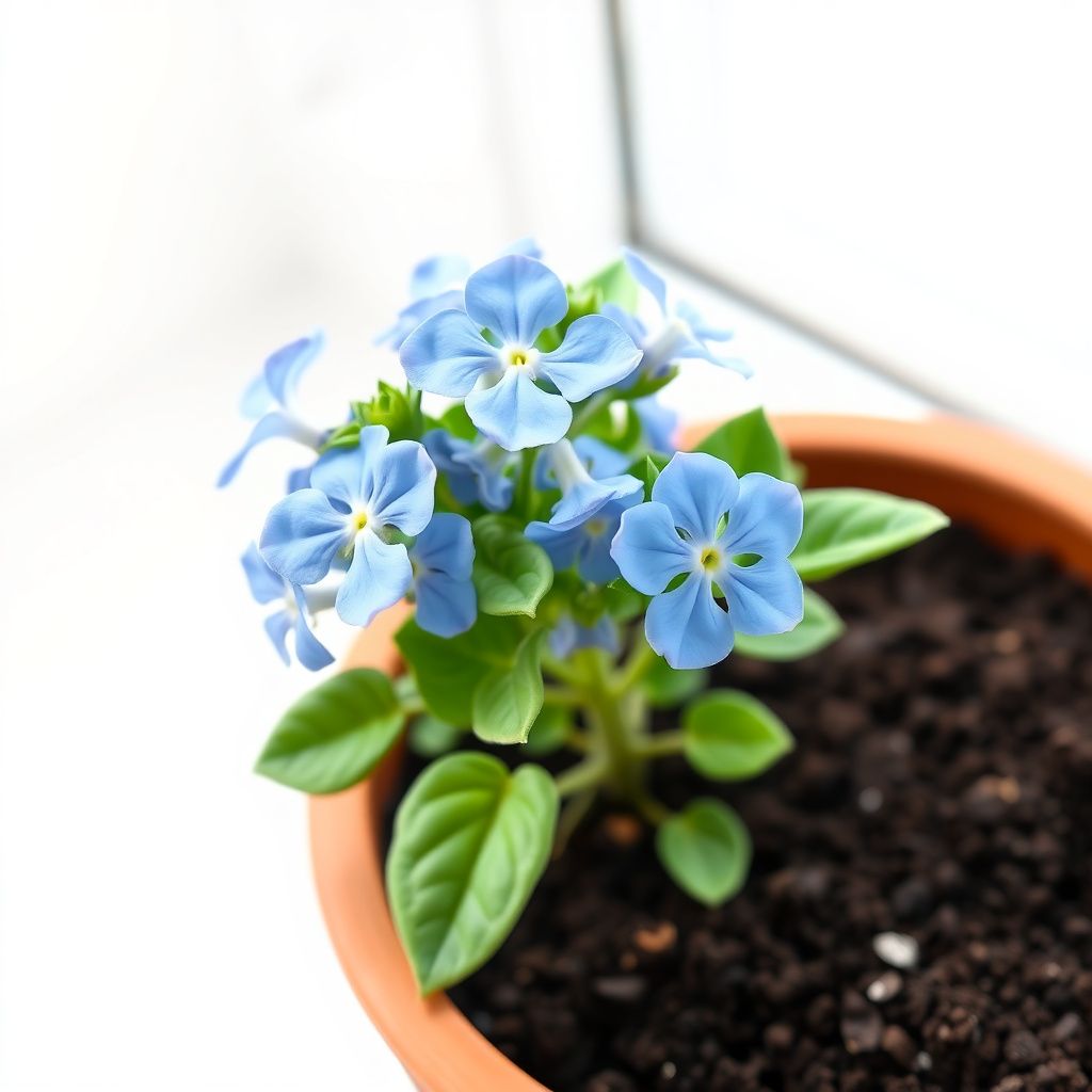 Sea Blue Myosotis Sylvatica Flower seeds for Planting - Seasonal Bloomer, Heirloom & GMO Free Seeds for Home Garden