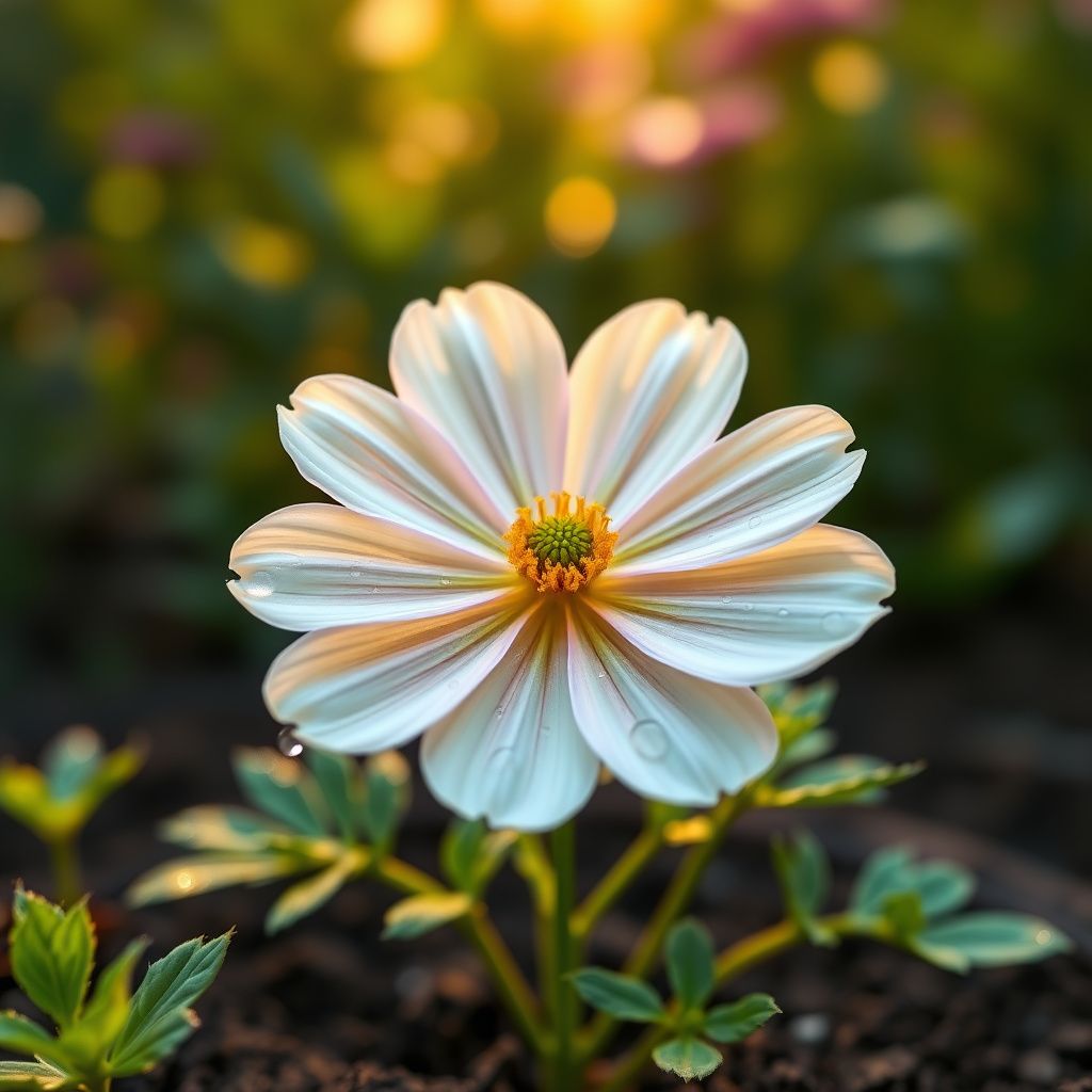 Cosmos Lucky Ring Flower Seeds for a Ring of Colorful Blooms