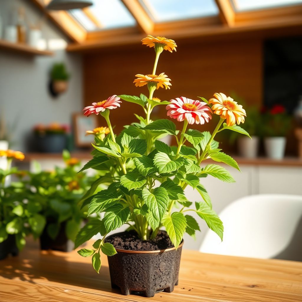 Zinnia green Flowering Seeds for Planting Essentials in Premium Rang