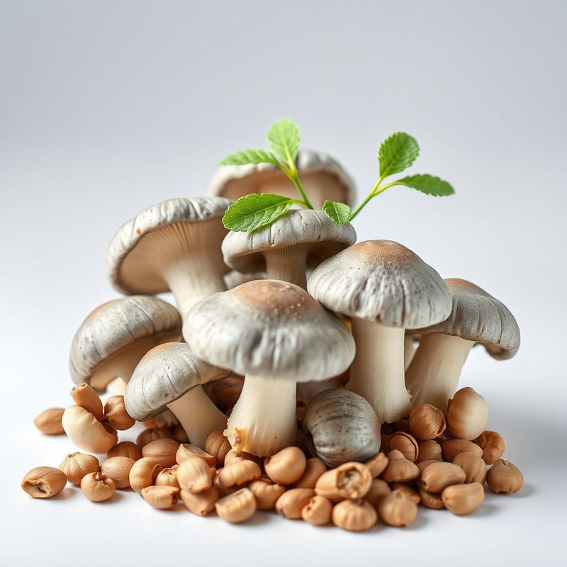 Mushroom Vegetable Seeds - Plant Unique and Nutritious Gray Mushrooms