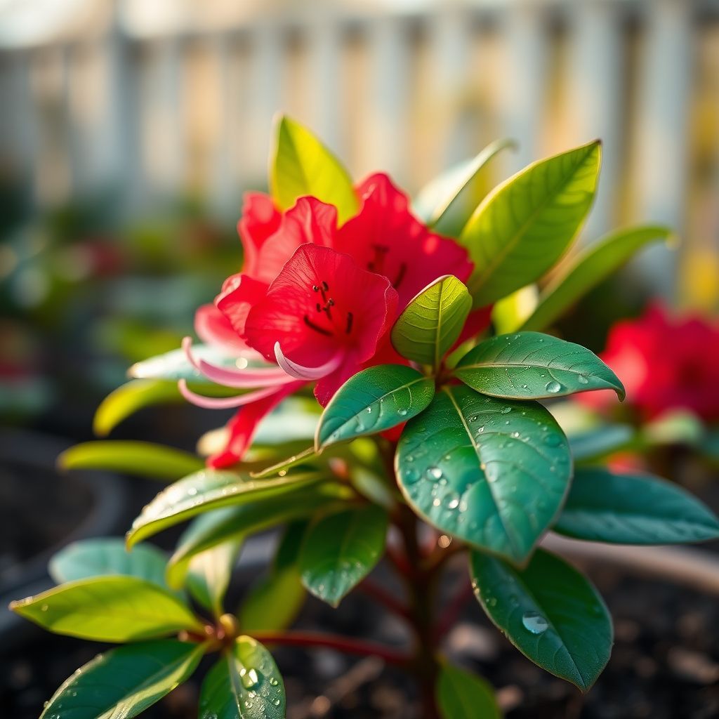 Red Rhododendron Seeds for Planting - Perennial Blooms