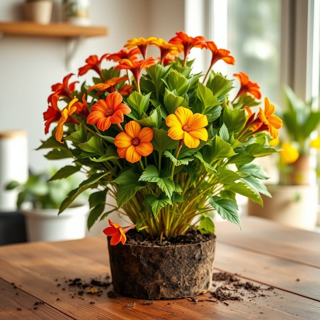 Yellow Red Ice Flower seeds for Planting - Hardy Variety, Heirloom & GMO Free Seeds for Home Garden