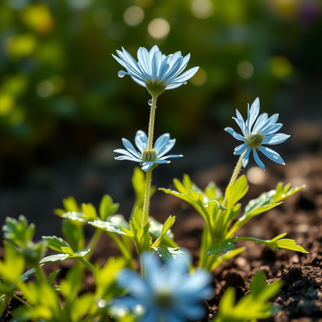 Sky Blue Anemone Pulsatilla Seeds for Planting