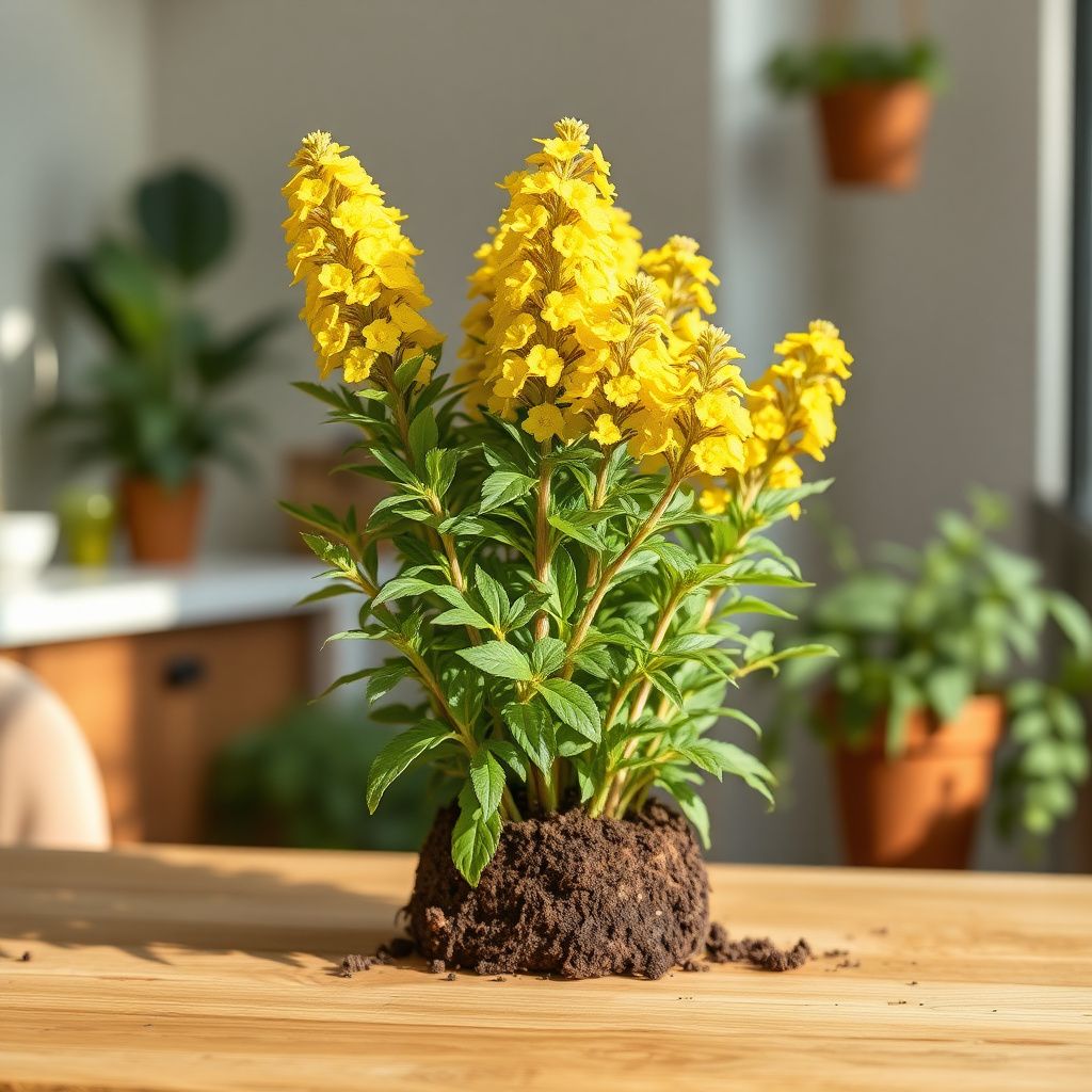 Yellow Jerusalem Sage Flower seeds for Planting - Easy to Grow, Heirloom & GMO Free Seeds for Home Garden