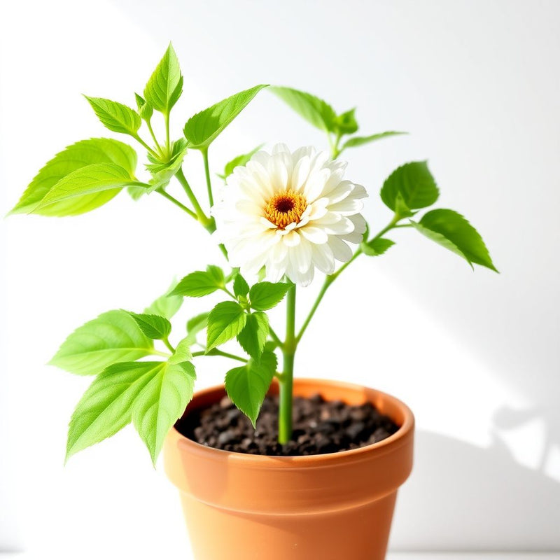 Zinnia Green Flower Seeds White for Stunning Blooms and Vibrant Gardens