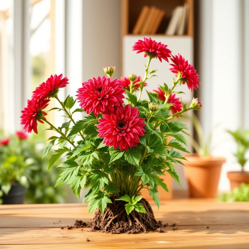 Rose Chrysanthemum Coccineum Seeds for Red, Bold Chrysanthemum Blooms