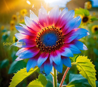 Rainbow Sunflower planting seeds to brighten your garden