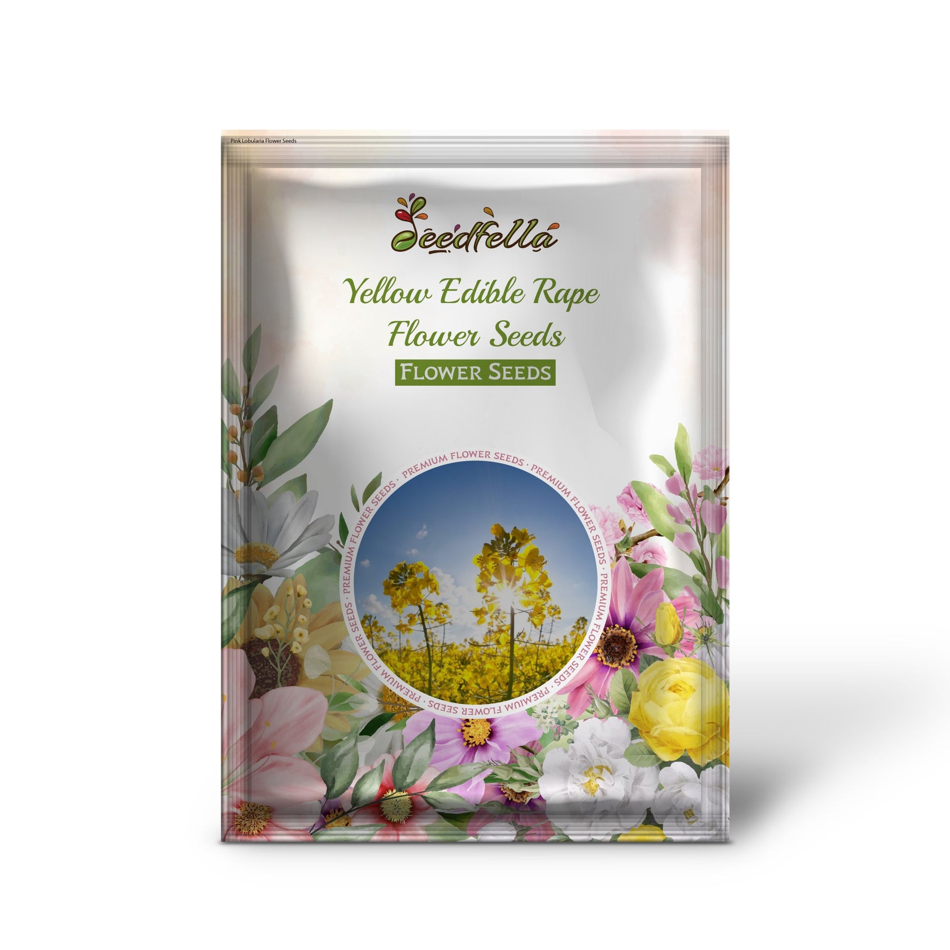 Yellow rape garden seeds for outdoor planting