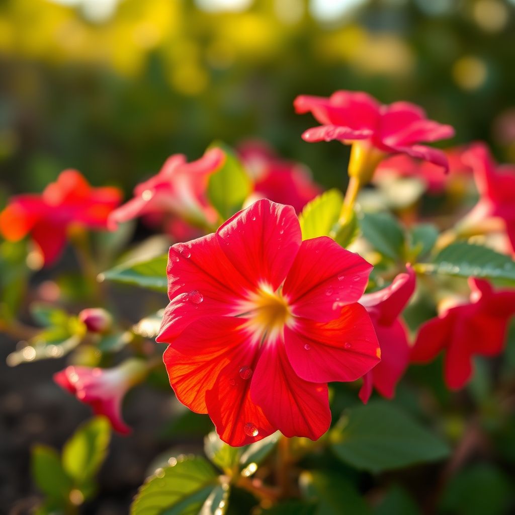 Annual Rose Cypress Vine Flower seeds for Planting Vibrant Colors Heirloom & GMO Free Seeds for Home Garden