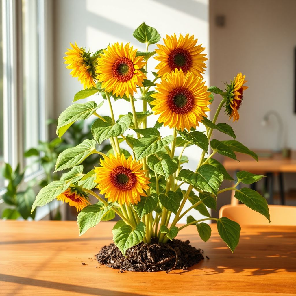 Sunflower Seeds for Planting Helianthus Annuus mixed giant flower bed fence line