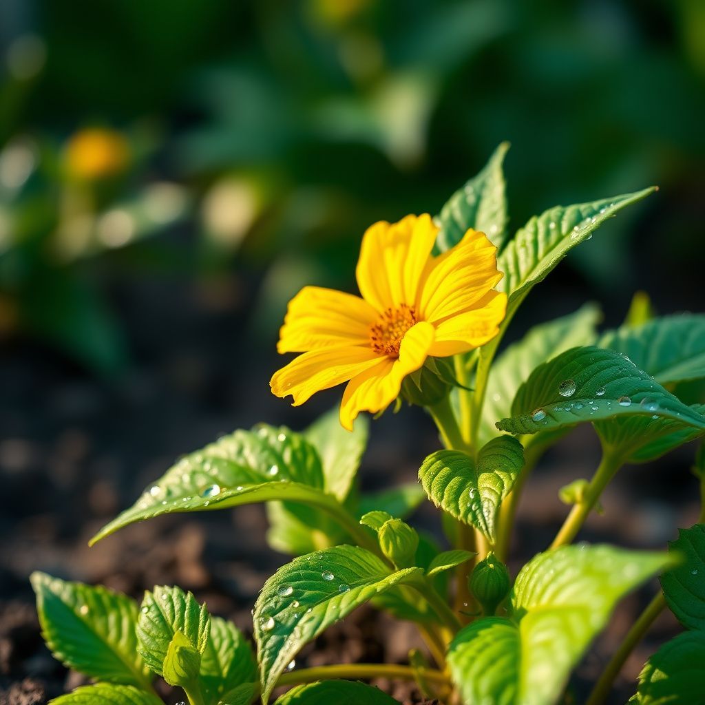 Balsamine Yellow Flower seeds for Planting - Perfect for Borders, Heirloom & GMO Free Seeds for Home Garden