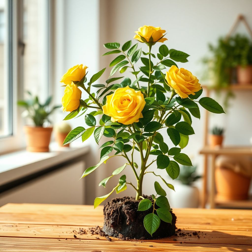 Yellow Rose Flower Seeds for Easy Planting