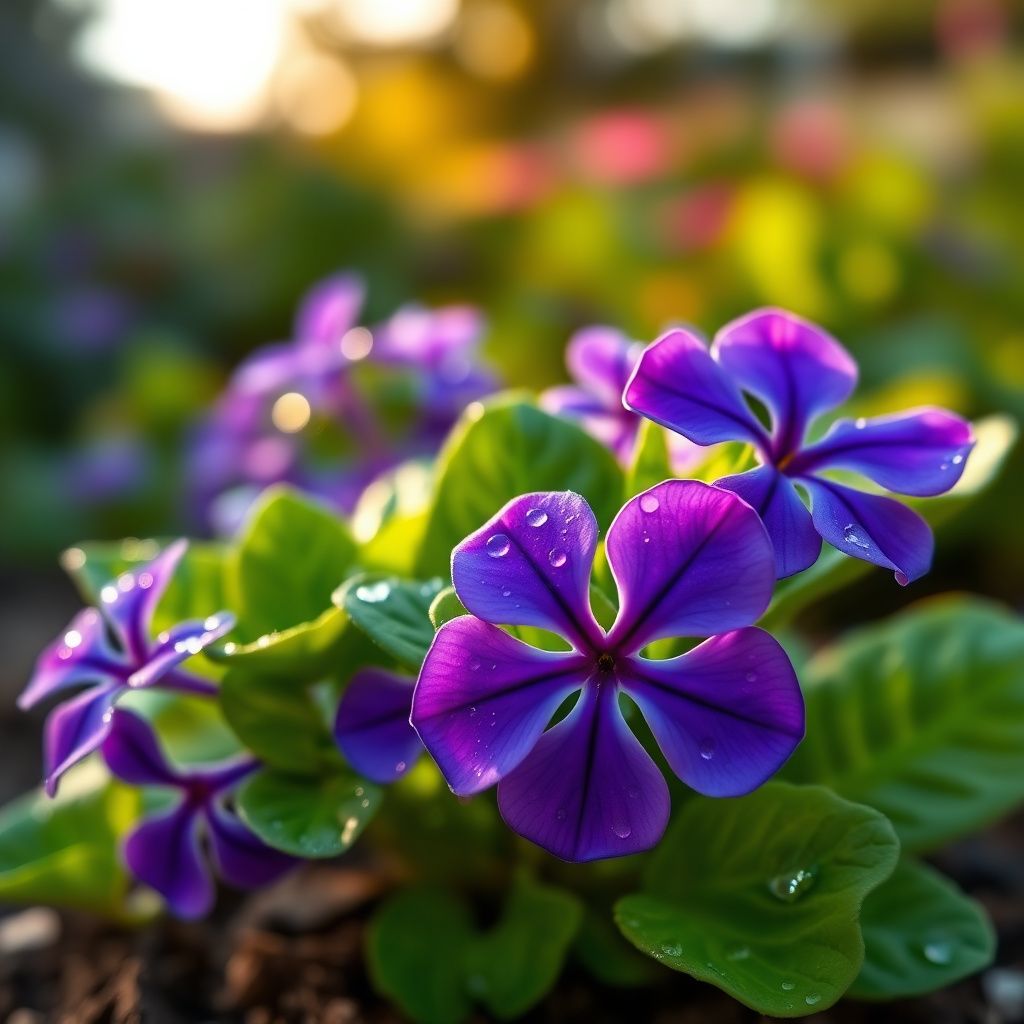 Vinca Periwinkle Flower seeds for Planting - Hardy Variety, Heirloom & GMO Free Seeds for Home Garden