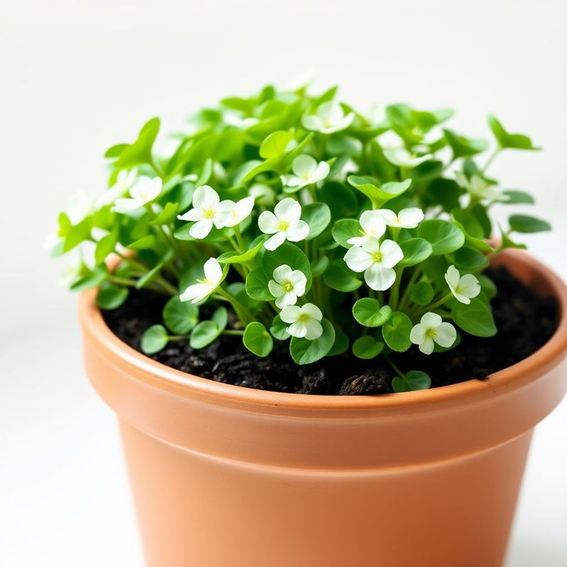 White Trifolium Repens Seeds for Planting - Ideal for Creating Beautiful Lawn Alternatives