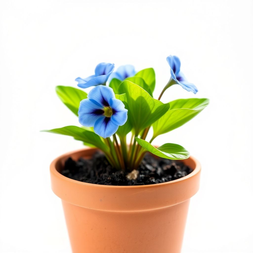 Blue Primula Auricula Flower seeds for Planting - Colorful Display, Heirloom & GMO Free Seeds for Home Garden