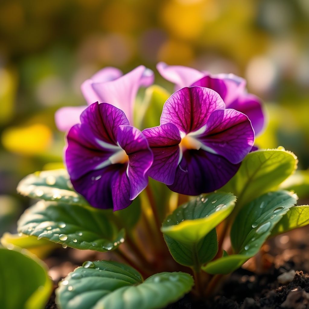 African Violets Flower seeds for Planting - Cut Flower Favorite, Heirloom & GMO Free Seeds for Home Garden