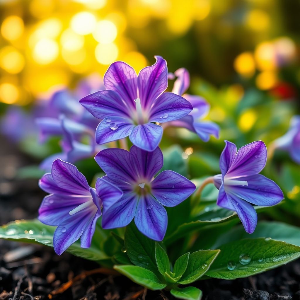 Bellflower Seeds for Planting Campanula Carpatica flower bed rock garden