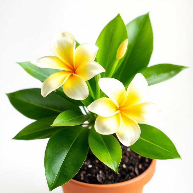 Yellow White Frangipani Flower seeds for Planting Premium Quality Heirloom & GMO Free Seeds for Home Garden 
 
 Sale