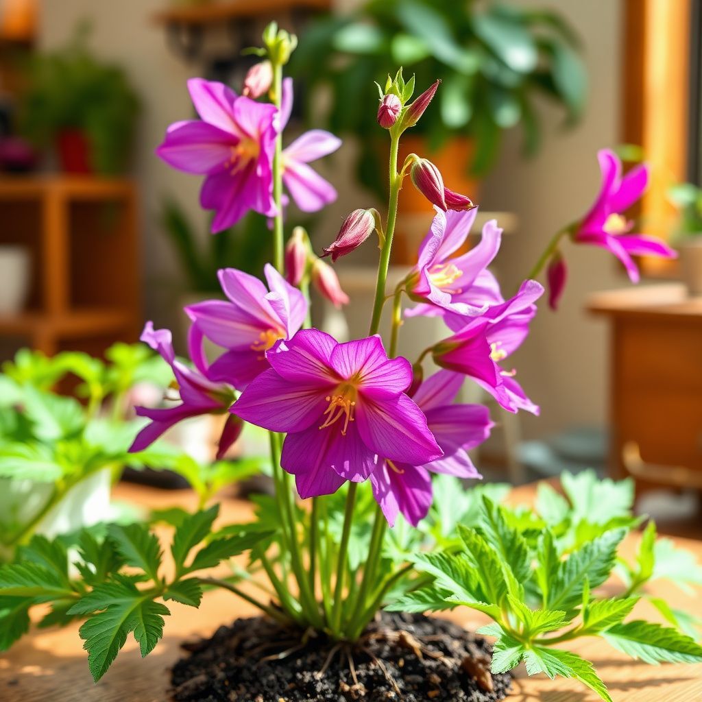 Aquilegia Columbine Flower seeds for Planting Vibrant Colors Heirloom & GMO Free Seeds for Home Garden