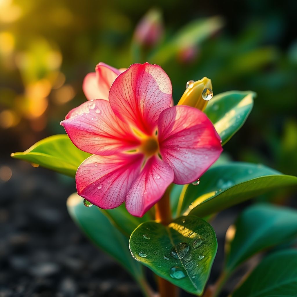 Adenium Obesum Flower seeds for Planting - Pollinator Friendly, Heirloom & GMO Free Seeds for Home Garden