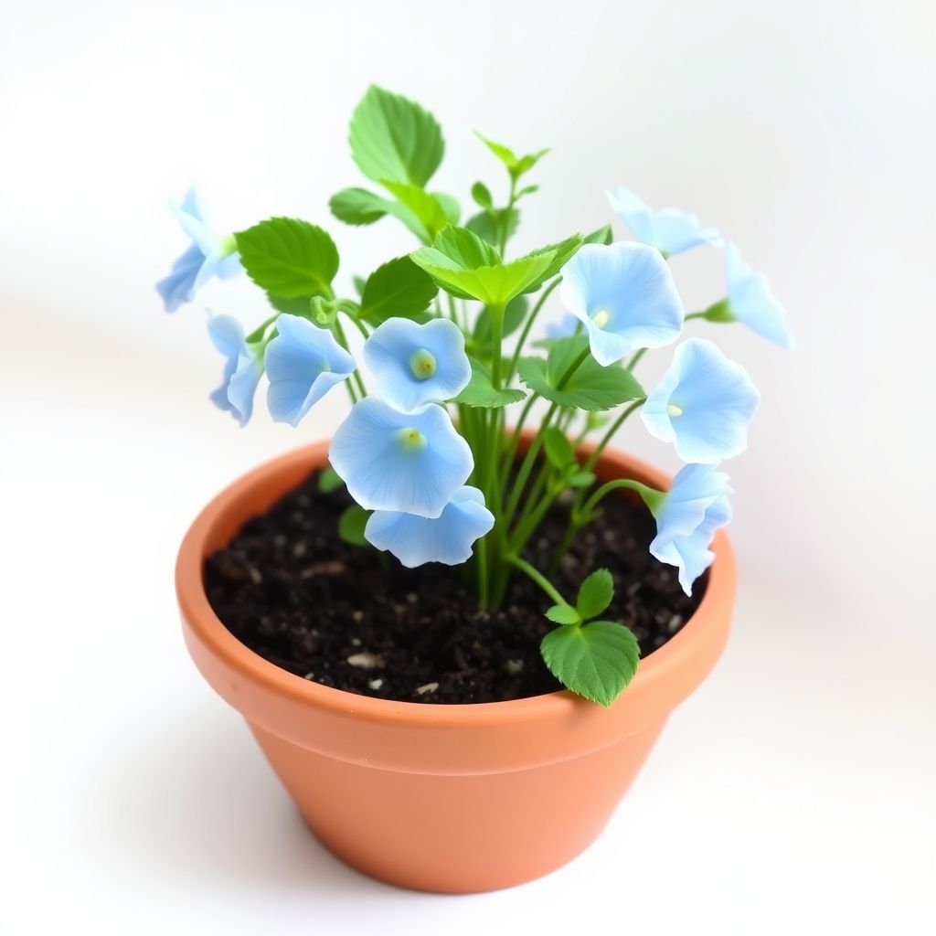 Light Blue Sweet Pea Flower seeds for Planting Compact Growth Heirloom & GMO Free Seeds for Home Garden