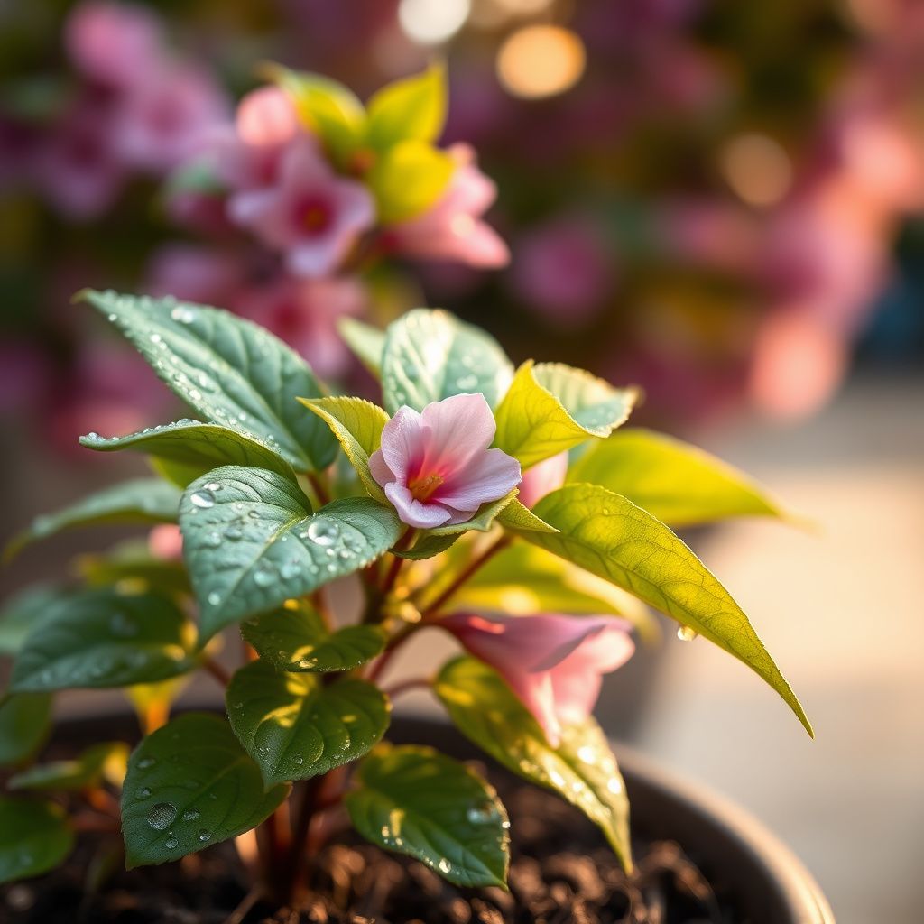 Dombeya Bourgassiae Pink Blossom Plant Seeds for Planting