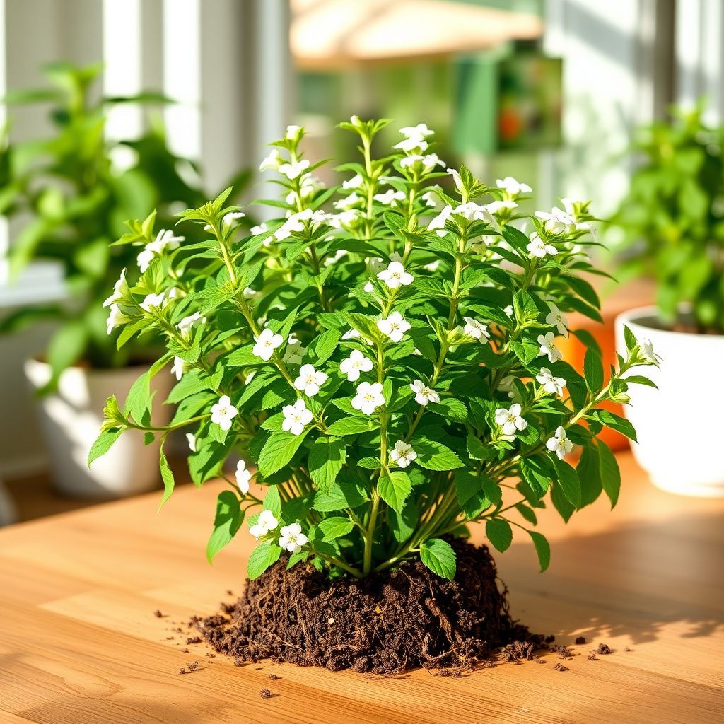 White Mountain Mint Flower seeds for Planting - Drought Tolerant, Heirloom & GMO Free Seeds for Home Garden