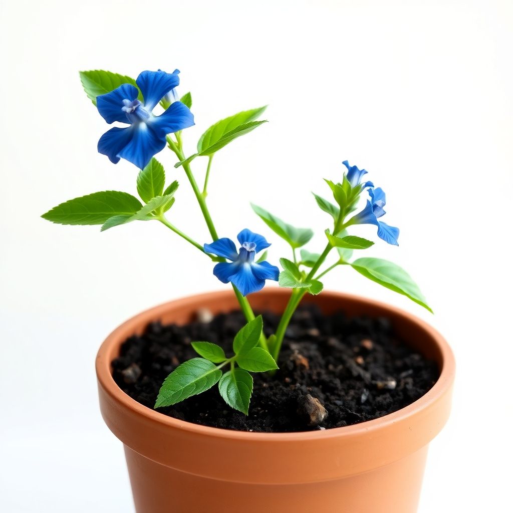 Blue Ritro Flower seeds for Planting - Seasonal Bloomer, Heirloom & GMO Free Seeds for Home Garden