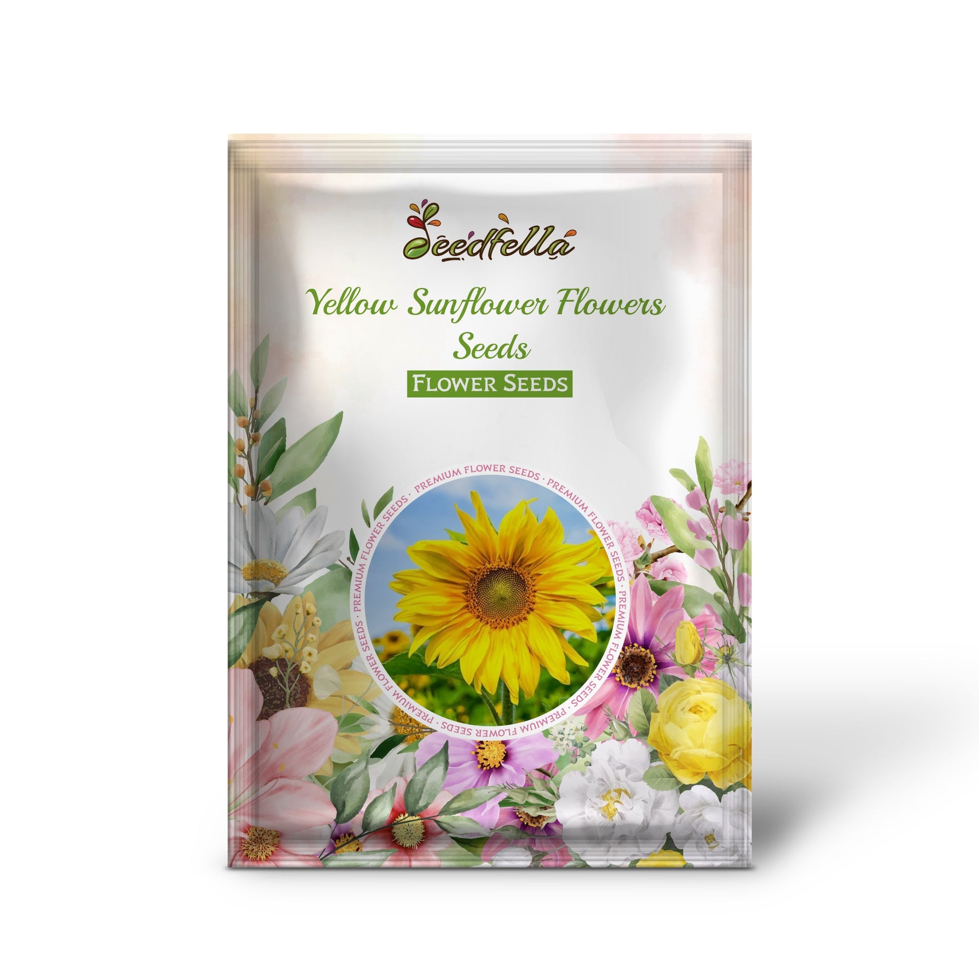 Yellow Sunflower garden seeds for outdoor planting