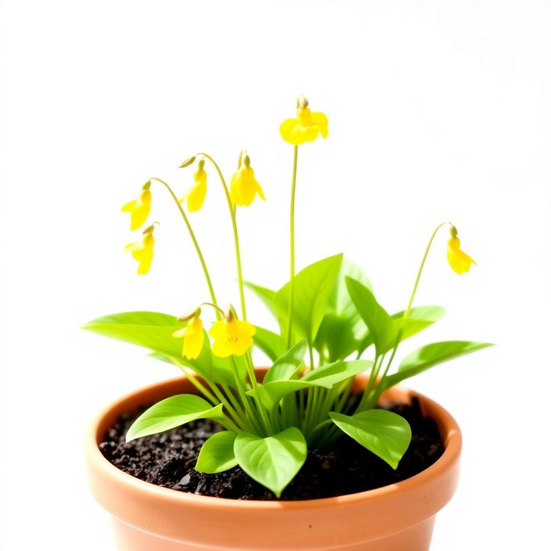 Yellow Utricularia Flower seeds for Planting - Easy to Grow, Heirloom & GMO Free Seeds for Home Garden