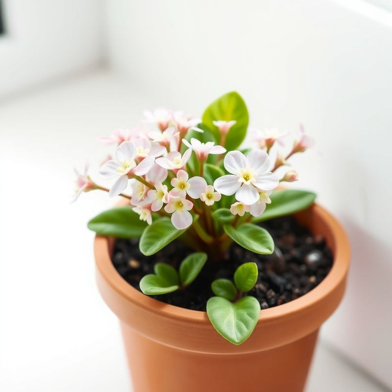 White Blush Saxifraga Flower seeds for Planting - Seasonal Bloomer, Heirloom & GMO Free Seeds for Home Garden