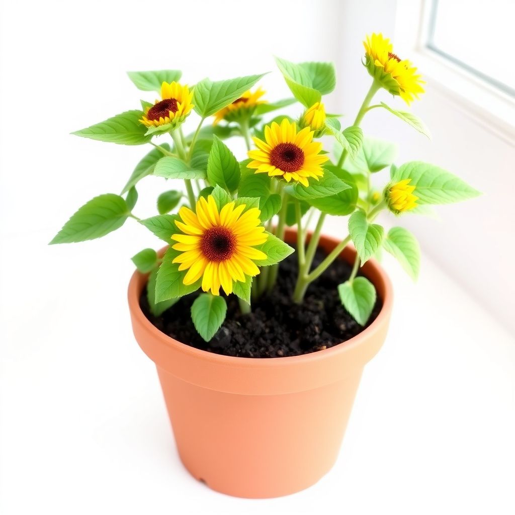TEDDYB Sonnenblumensamen Seeds for Cute, Small Sunflowers