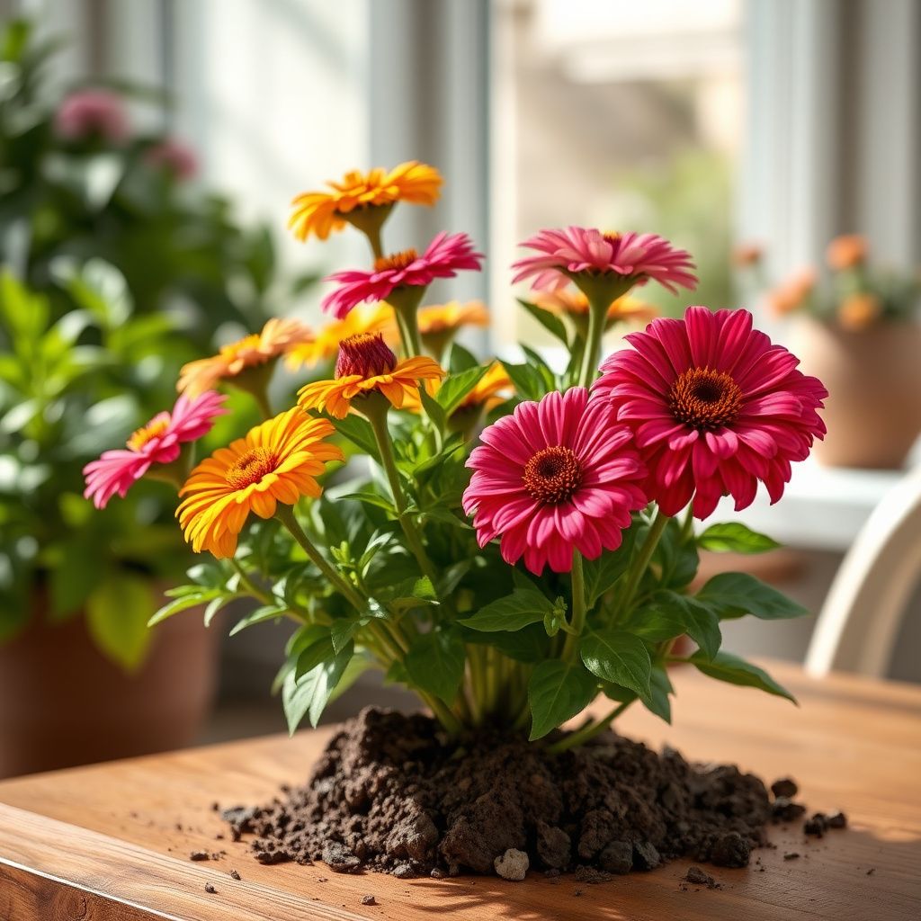 Zinnia Art Deco Fiore Mix Seeds for Stylish, Colorful Zinnia Blooms