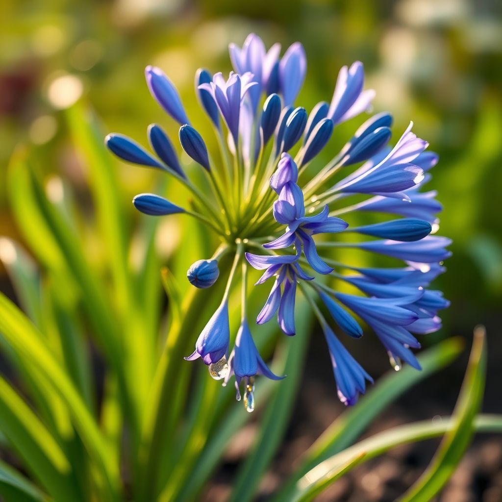 Agapanthus Flower seeds for Planting - Pollinator Friendly, Heirloom & GMO Free Seeds for Home Garden