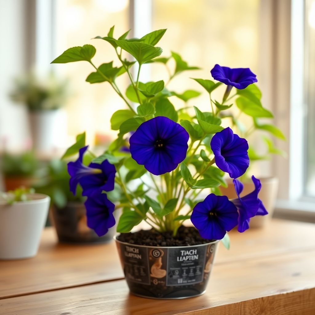 Deep Blue Petunia Seeds for Easy Planting
